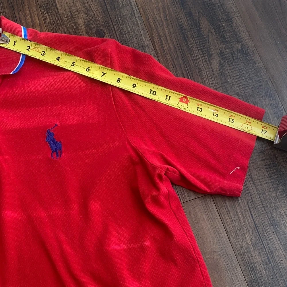 Polo golf Ralph Lauren Classic Red Polo Shirt